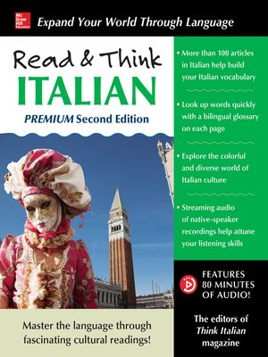 cover image of Read & Think Italian, Premium